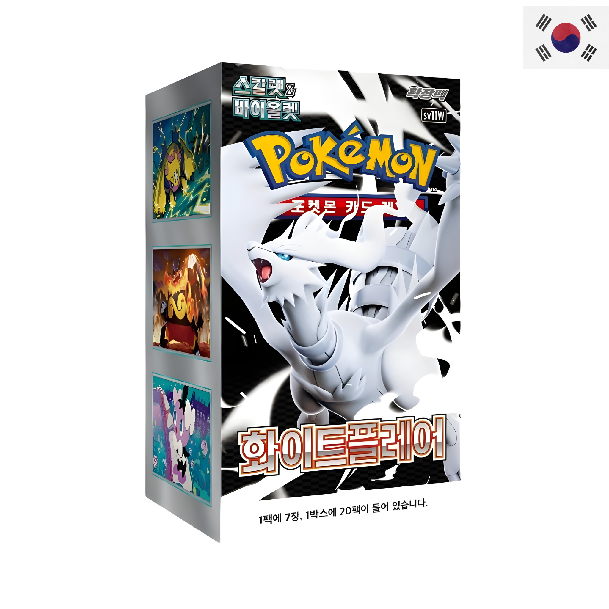 Pokemon "White Flare" Display - koreanisch