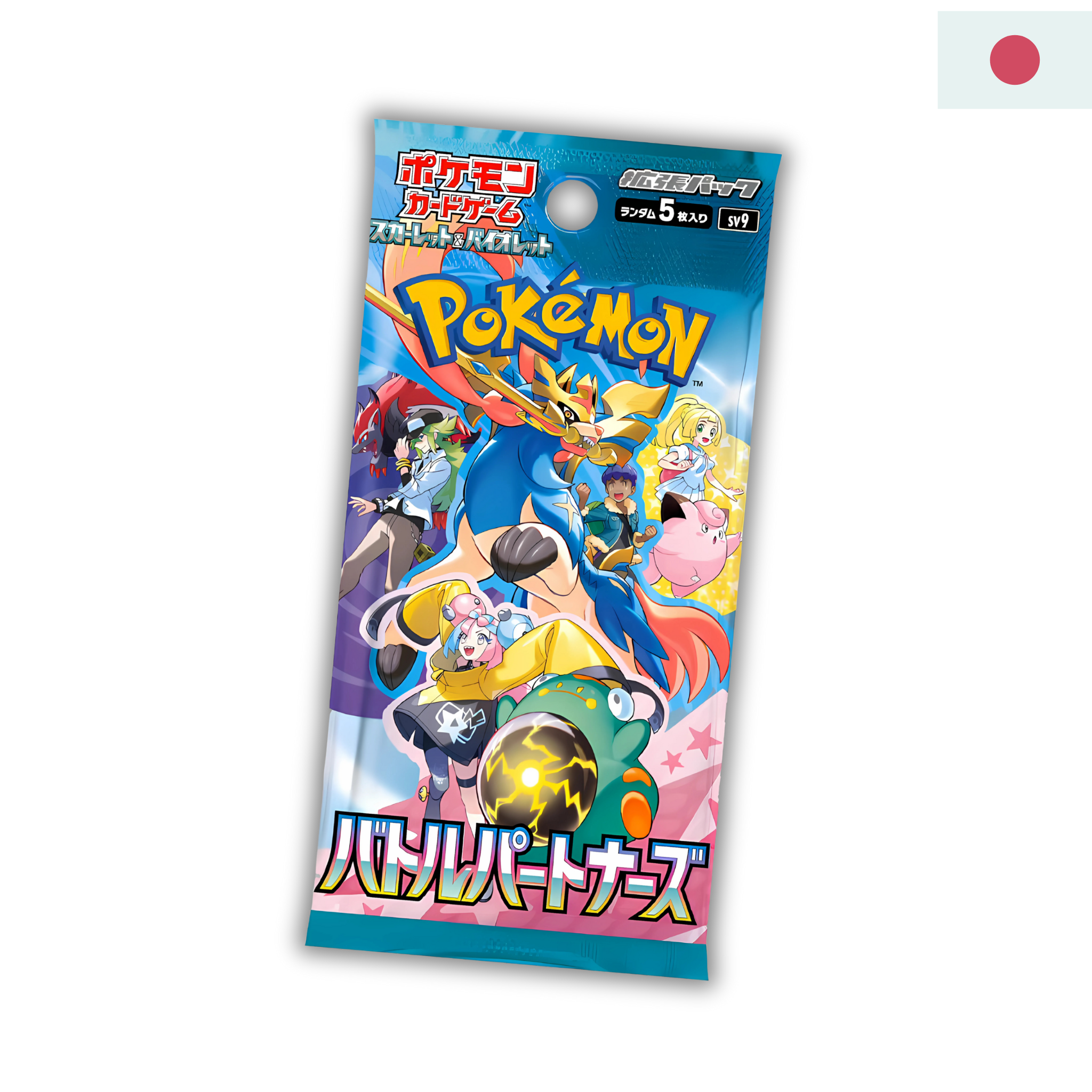 Pokémon "Battle Partners" Display - sv9 - japanisch
