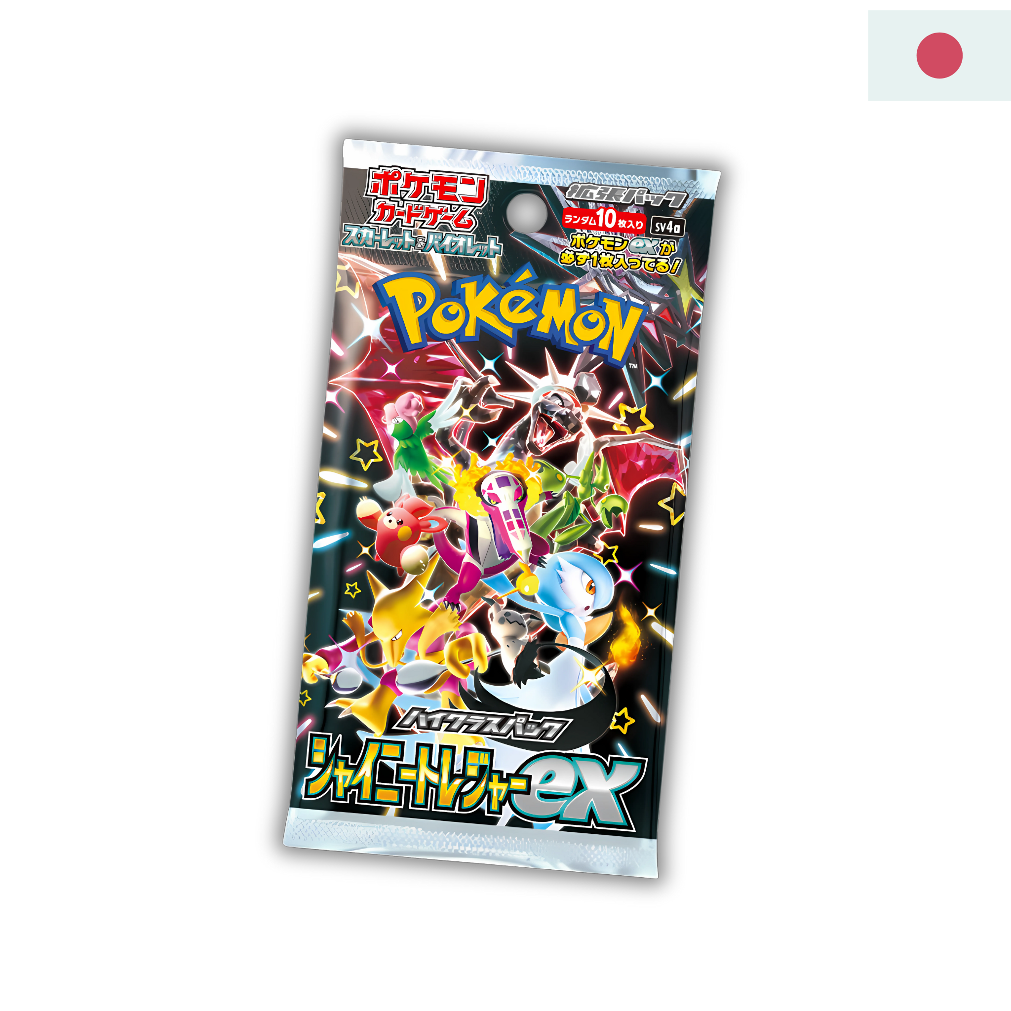 Pokémon "Shiny Treasure ex" Display - sv4a - japanisch